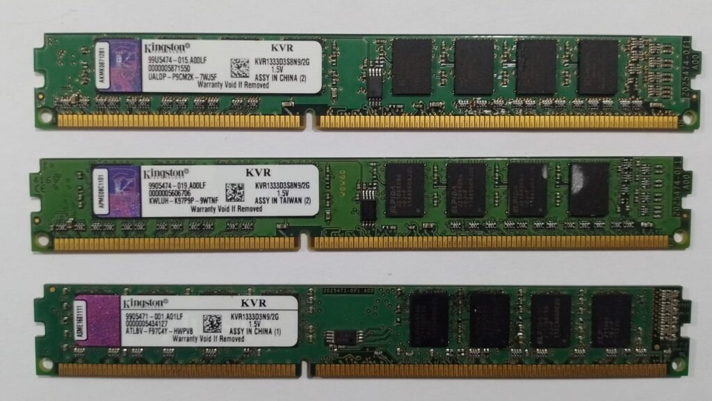 Se Venden Memorias DDR3 - 2GB Toluca