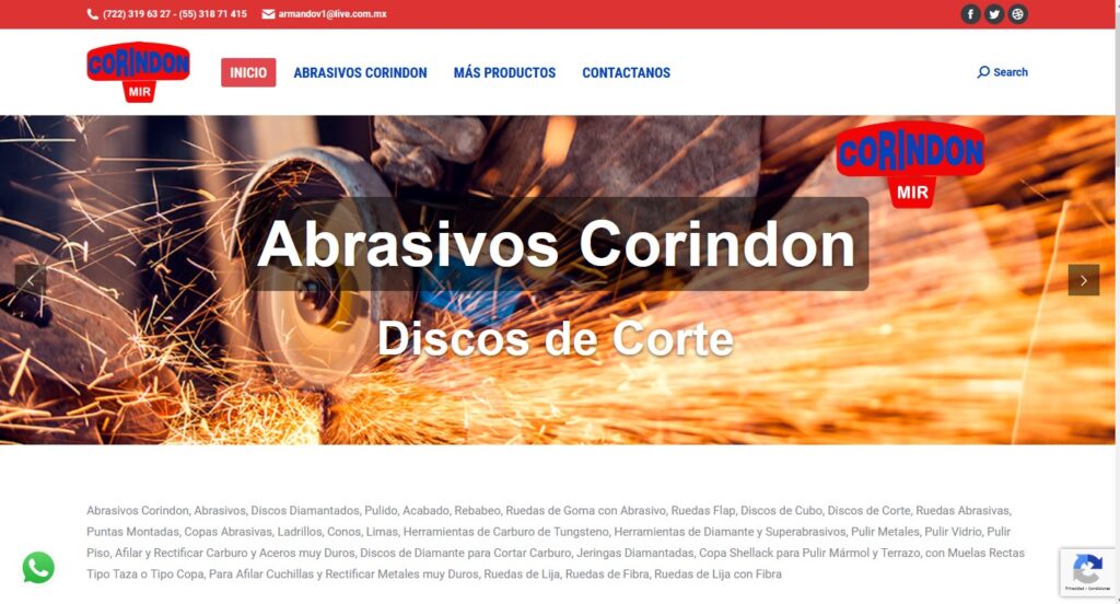 Abrasivos Corindon