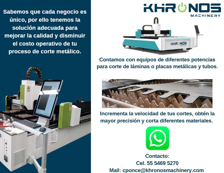 EQUIPO DE CORTE LASER 6000W PLANO ABIERTO RAYCUS, RAYTOOLS KHRONOS MACHINERY