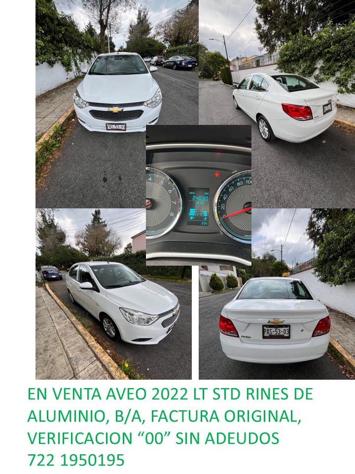en venta aveo 2022