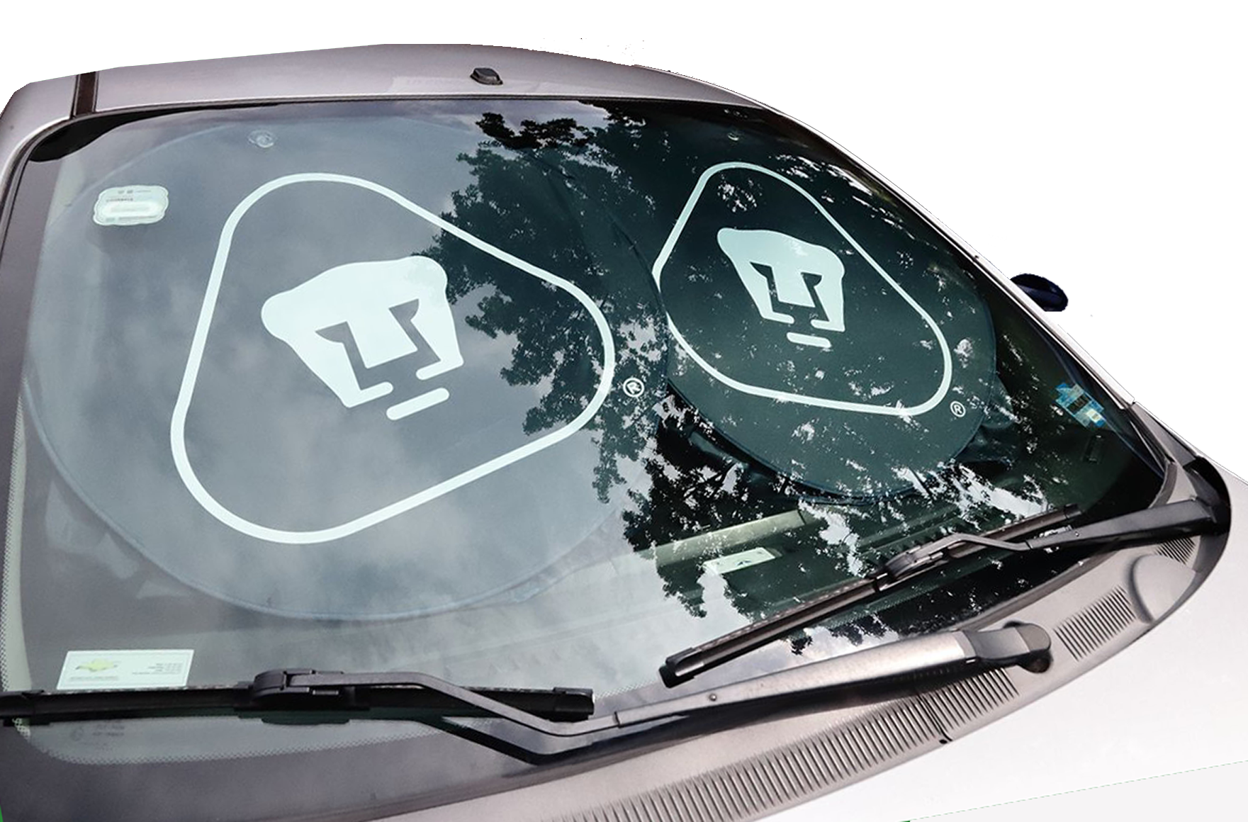 Parasoles para Auto personalizados con tu logotipo.
