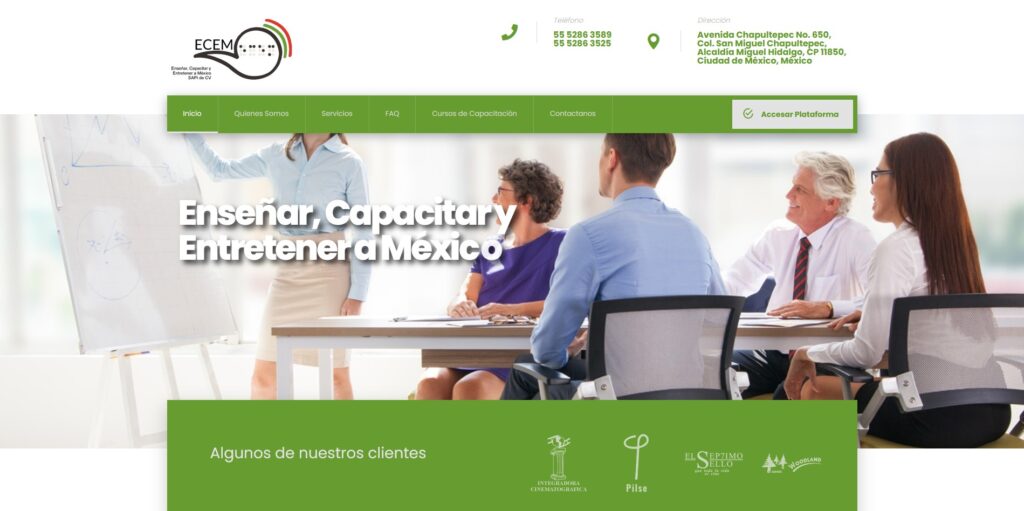 Enseñar, Capacitar y Entretener a México.