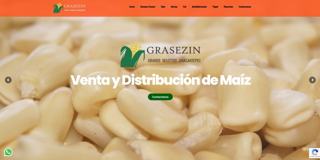Venta de Maíz para Tortillas - GRASEZIN