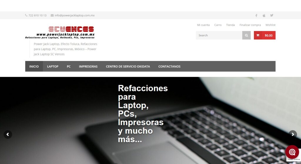 Refacciones para Laptops...