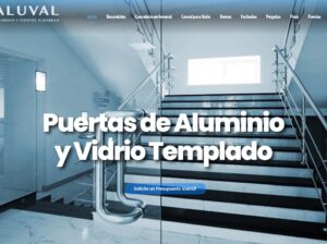 Ventanas de Aluminio y Vidrio Templado – ALUVAL