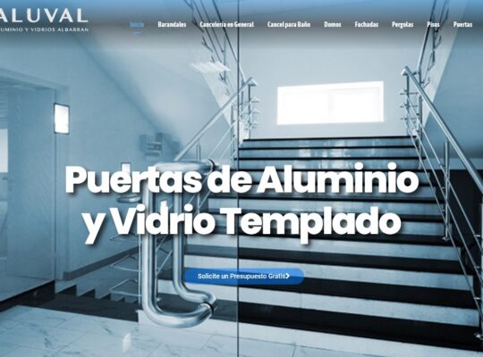 Ventanas de Aluminio y Vidrio Templado – ALUVAL