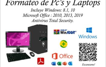Formateo de PC’s y Laptops – Autoluca