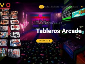 Tablero Arcade TVO Retrogamers