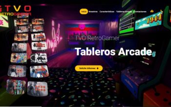 Tablero Arcade TVO Retrogamers