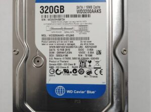 Se vende disco duro (mecánico) 320 GB SATA (usadito, pero funciona bien)