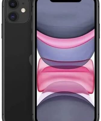 Apple iPhone 11, Totalmente Desbloqueado, 64GB, Negro (Reacondicionado)