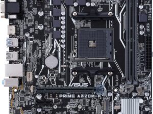 Se vende Motherboard ASUS Prime A320M-K, AMD Ryzen AM4, mATX con iluminación LED