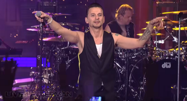 Depeche Mode – Enjoy The Silence (Live on Letterman)